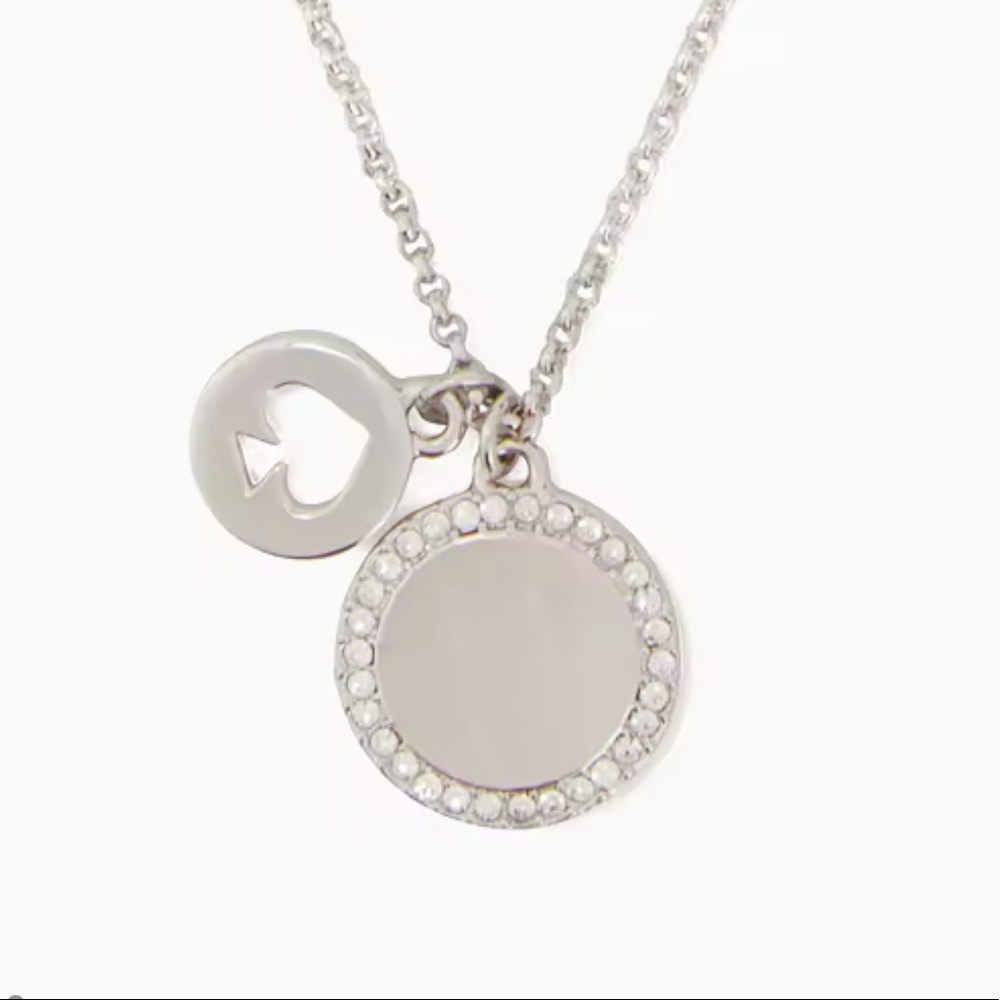 Kate Spade Pave Charm Necklace